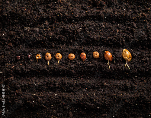 토양-흙-땅-씨-씨앗-파종-발아-씨앗 발아