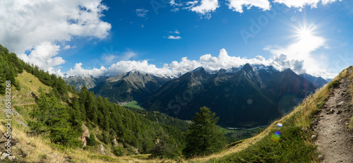 Fotografía Vista su cogne