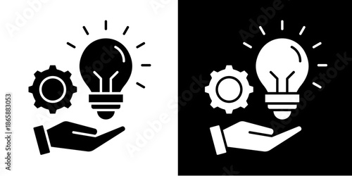 Creative  Icon Set White Style Collection