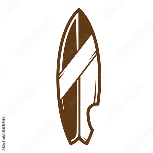 Brown chocolate bar with white filling on white background