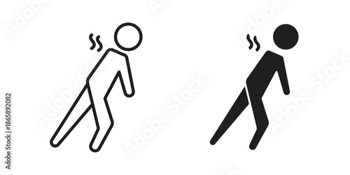 Tired icons set designed in filled, outline, line and stroke style