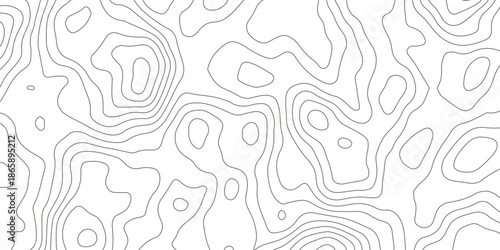 Topographic map background with geographic grid for hiking and mountain sport. luxury topographic wavy pattern and geographic grid map design. paper texture Imitation of a geographical map shades.
