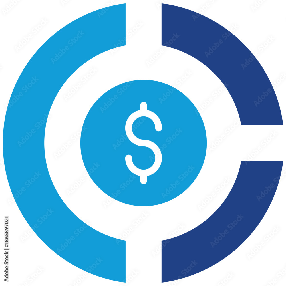 Fototapeta premium Budget Icon