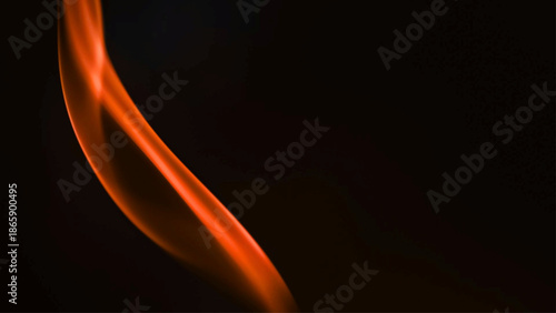 abstract orange background with waves