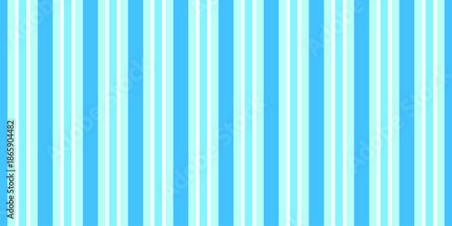 Vibrant blue and light blue vertical stripes create a cheerful, refreshing background perfect for websites, presentations, or textile designs.