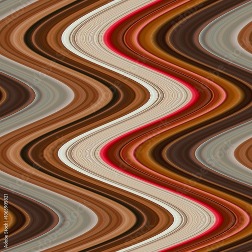 Abstract Warm Earth Tone Wavy Background