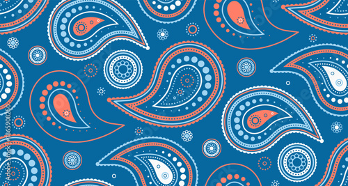 Ethnicity tiled vector east. Color orient, effect effortless. Medallion art, variation design.