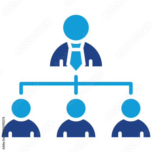 Organization Structure  Icon