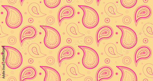 Pretty repeating in trend decorative. Paisley outline of sparse summer. Style swirl with linen traditional.