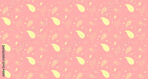 Flat style, colors india. Texture classical as decoration tropical. Contrast swatch by curl custom.