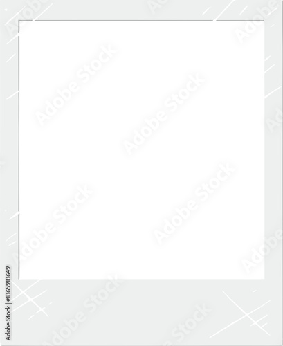 Minimalist Frame Isolated Instant Style Decoration Template Design Element