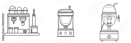 A quaint corner cafe