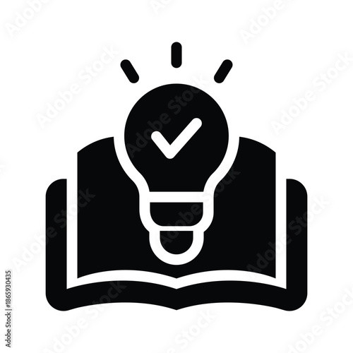 fact solid icon illustration vector graphic.eps