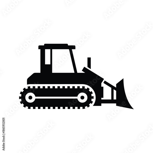 Bulldozer Construction Heavy Equipment.