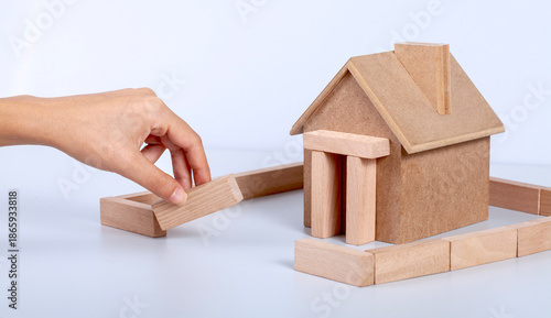woman working at real estate insurance agent