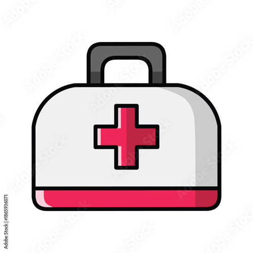 First Aid Medical Kit Box.