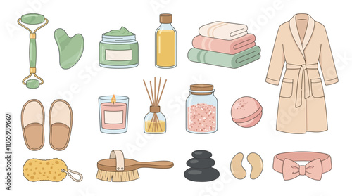 Spa Day Essentials and Luxurious Bath Products.