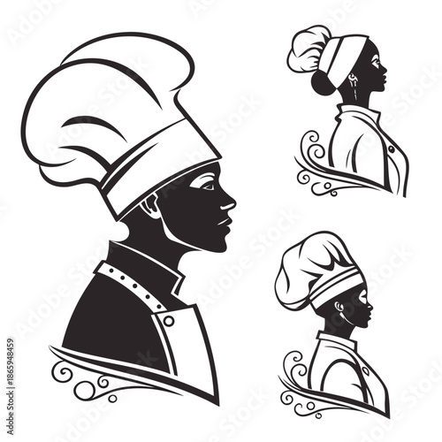 Chef silhouettes