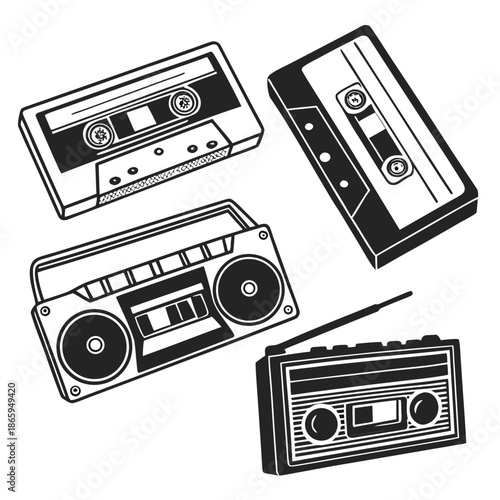 Vintage audio equipment