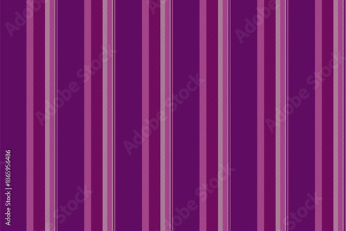 Sommercial vertical seamless pattern, no people background texture textile. Tdea stripe lines fabric vector in purple and pink colors.