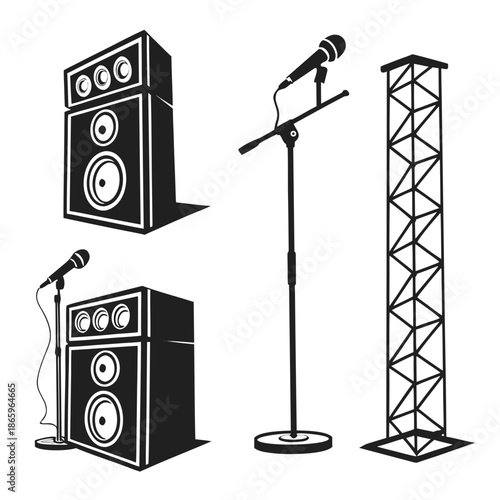 Music equipment setup