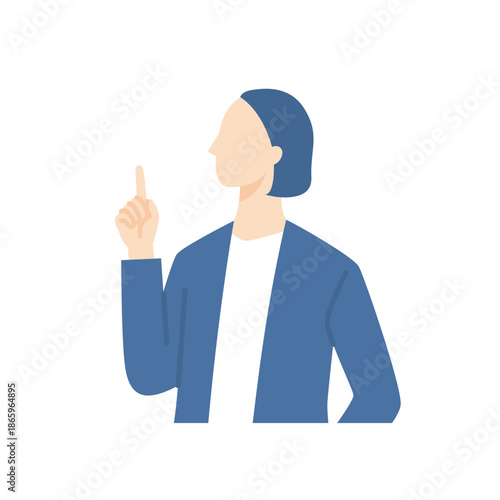 問題が解決した女性ビジネスパーソン