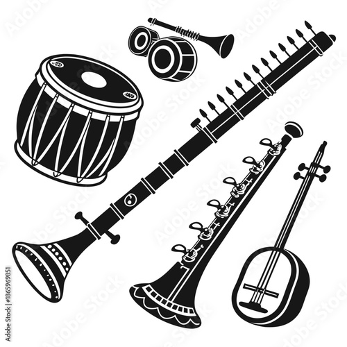 Traditional musical instruments