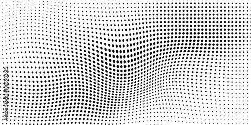 horizontal black glowing star spreading from center design for pattern and background.