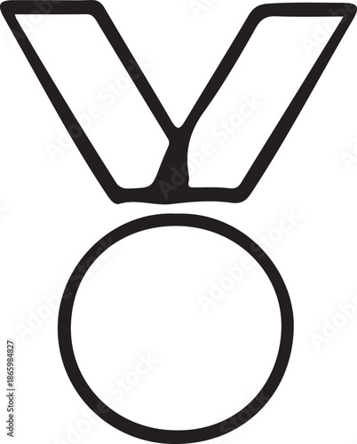 Black and white scissors icon vector illustration