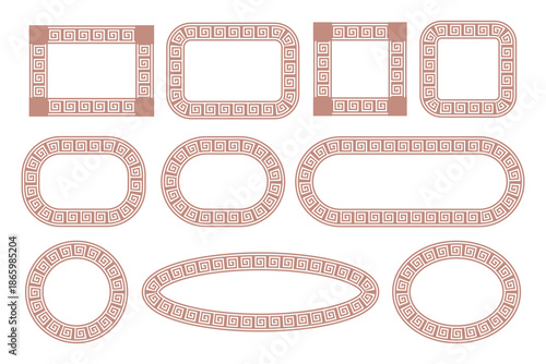 Rounded rectangular frames with stitched border vector set. Soft decorative outlines for labels, badges, and UI layouts. Isolated pastel frames ideal for branding and print design.