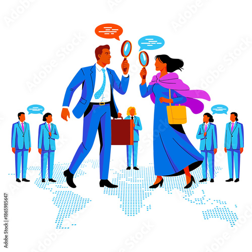 Global business networking and communication