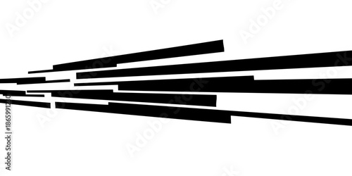 Comic book speed lines isolated on white background stripe effect style for manga speed frame, superhero action, explosion background. Motion line effect, pop