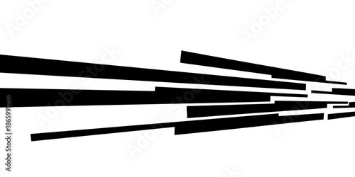 Comic book speed lines isolated on white background stripe effect style for manga speed frame, superhero action, explosion background. Motion line effect, pop