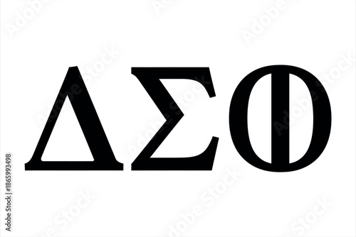 Delta Sigma Phi Greek Letters