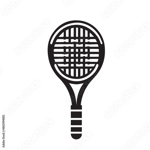 tennis racket and ball