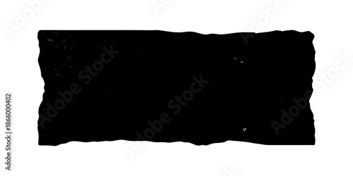 Black rectangular object