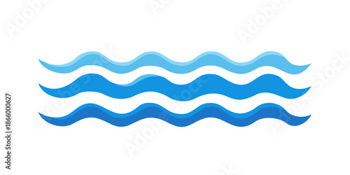 Abstract waves illustration