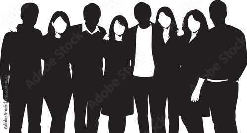 Group of professionals gathering