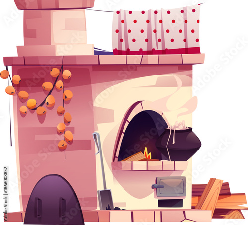 Russian Traditional Stove