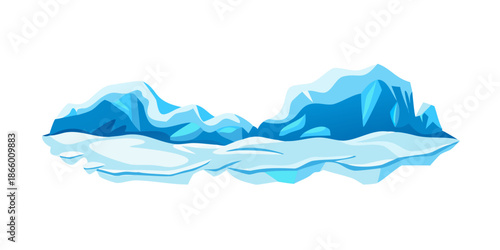 Abstract water waves illustration