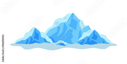 Majestic mountain range