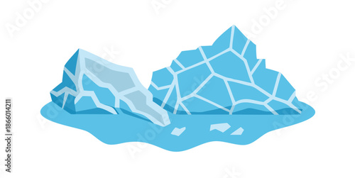Melting icebergs