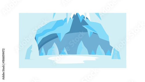 Iceberg in the ocean