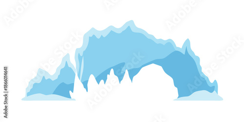 Iceberg silhouette