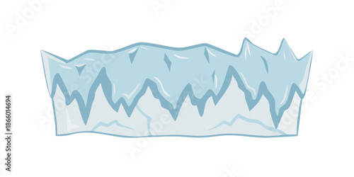 Ice crown illustration