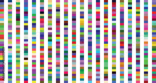 Vibrant vertical color blocks pattern