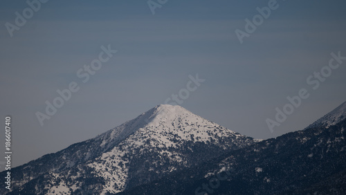 Photography snow covered mountains
