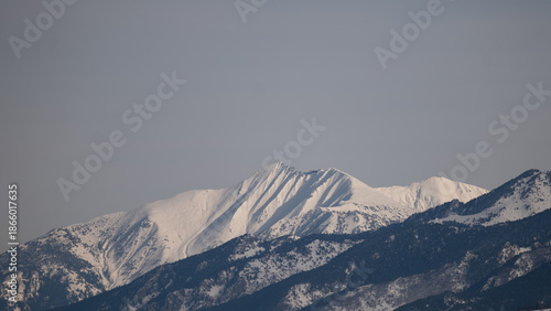 Photography snow covered mountains