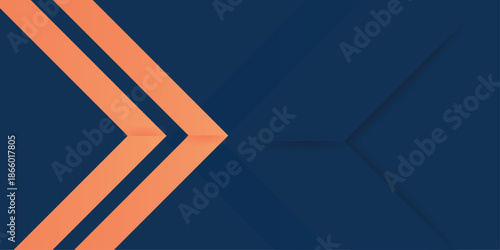 Dynamic interplay of blue and orange stripes creating a modern abstract background design. Vectors abstract graphic design.Can be used for banners, store discounts, business cards.Vector illustration.