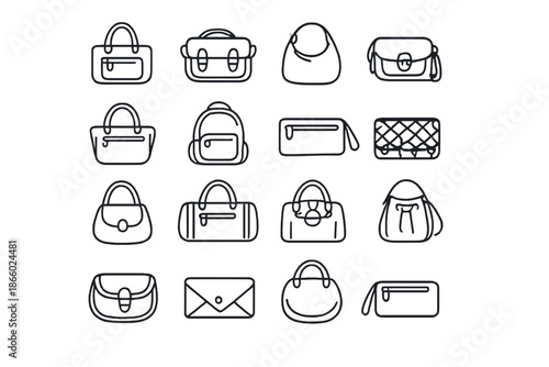 Collection of Bag Icons